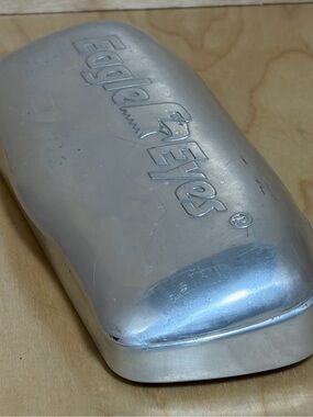 Sunglasses Hard Shell Case – Eagle Eyes Silver Logo Replacement Eyewear Case
